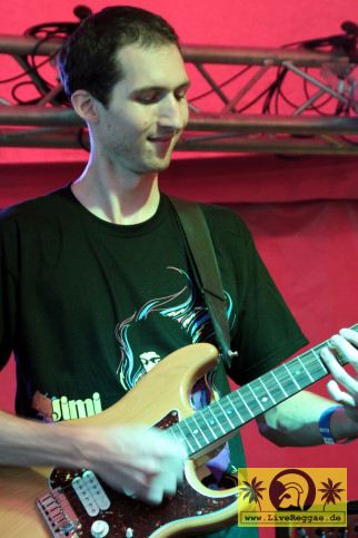 Afrodisiak (CZ) 5. Mighty Sounds Festival, Tabor CZ  - Band Zone Stage 17. Juli 2009 (10).jpg